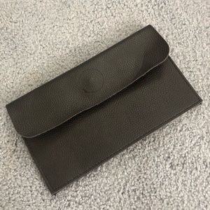 Faux Leather Pouch/ Clucth